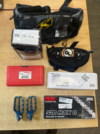 Dirtbike parts and tooling for sale motion pro klim etc