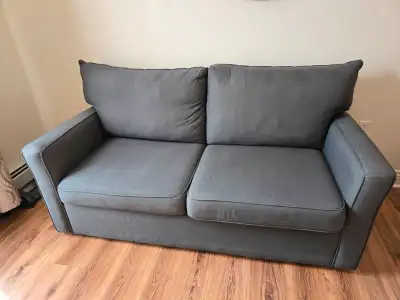 Grey couch, View more
