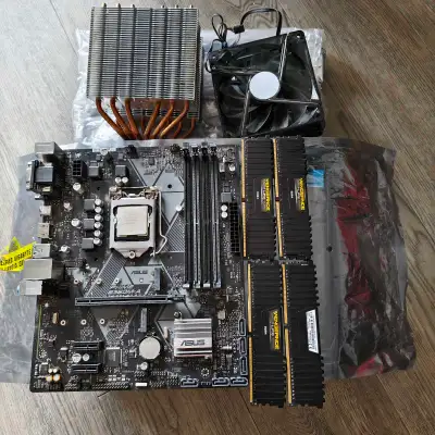 PC Combo: Motherboard + i7 9700F + Cooler + 16Gb DDR4 RAM, View more