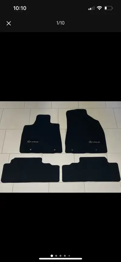 - Lexus Floor Matt’s Summer / Winter - Both are in brand new condition - Summer set $100 - Winter se...