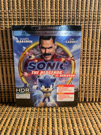 Sonic the Hedgehog 4K (2-Disc UHD/Blu-ray, 2022)Jim Carrey