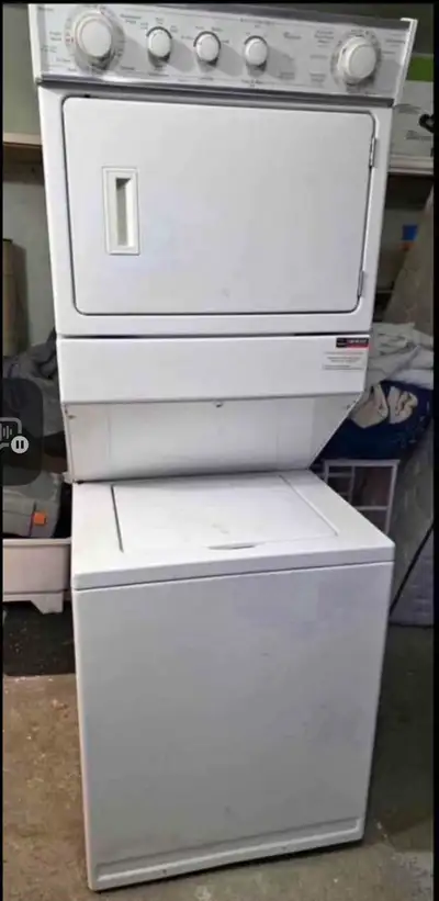 whirlpool stacked washer dryer delivery available , View more