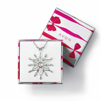 Avon spring wishes bracelet Angel & Stud earring on Santa card