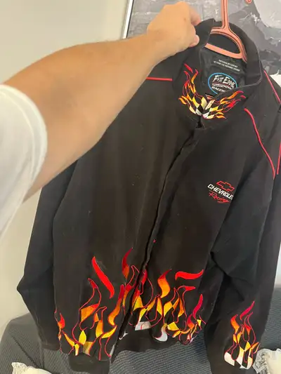 Men’s Fast Eddie Racewear Chevrolet Racing Jacket XL, View more