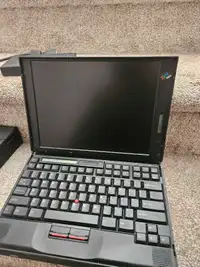 2 IBM ThinkPad and floppy drive