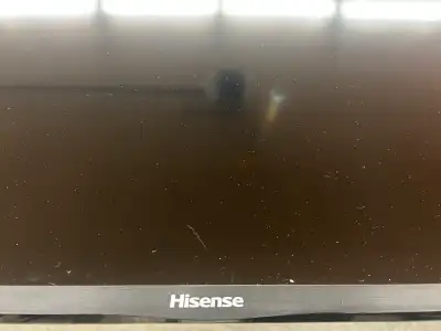 55” Hi-sense smart television with remote & TV wall mount