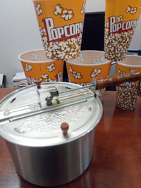 Popcorn maker retro kettle