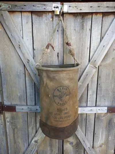 Klein 100 lb capacity Tool bag., View more