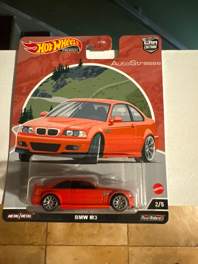 BMW M3 Hot Wheels Car Culture Premium AutoStrasse  in Arts & Collectibles in St. Catharines
