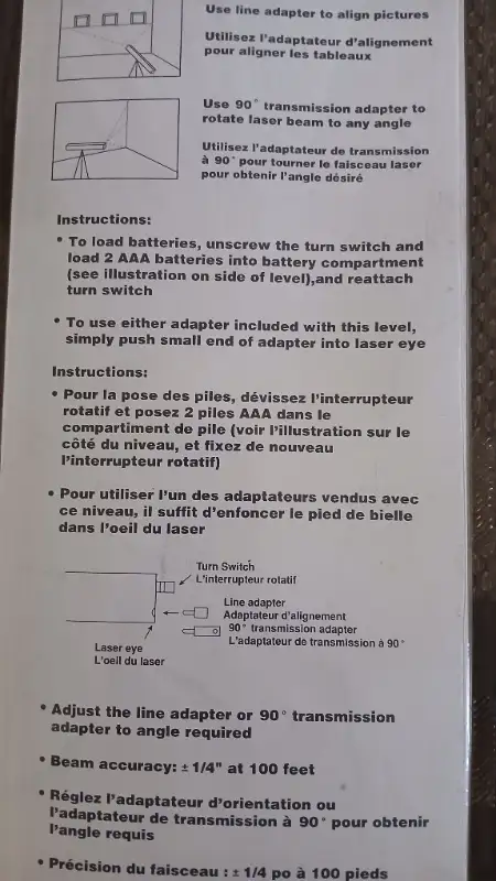 18" Aluminium Laser Level in Hand Tools in Ottawa - Image 9