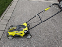 Ryobi 40V 16" Cordless Push Lawnmower, bare tool only