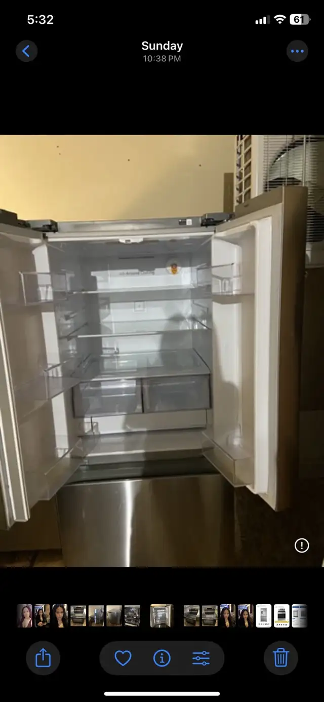 refrigerator +stove +dishwasher in Refrigerators in City of Montréal - Image 5