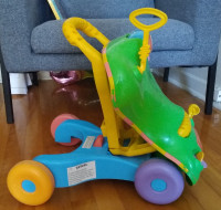 Trotteur Roulitrotte Playskool 2 en 1, voiture et trotteur