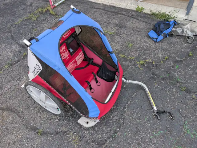 Chariot Cabriolet 2-in-1 Double Bike Trailer & Jogging Stroller in Kids in Ottawa - Image 2