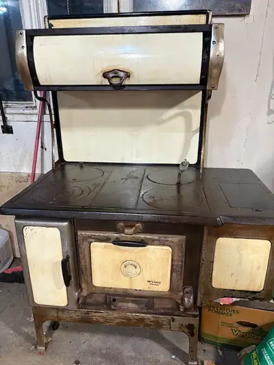 Fancy Antique Kitchen Wood Stove, View more