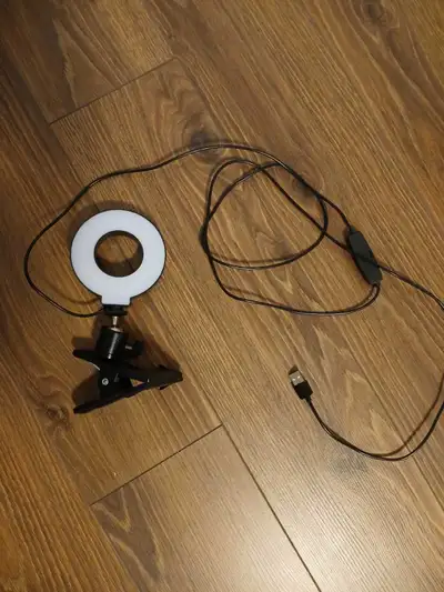 Lampe d'appoint pour selfie et visioconférence, View more
