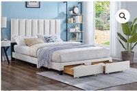 Queen bed with storage draw City of Toronto Toronto (GTA) Preview