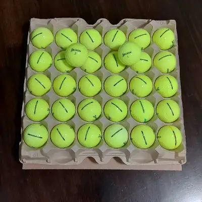 Srixon Soft Feel Golf Balls (Yellow), View more