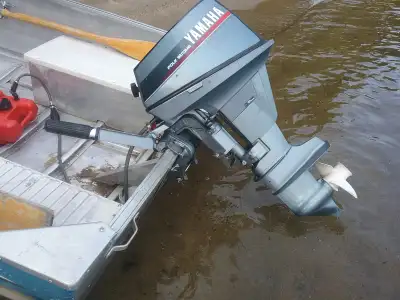 Moteur en bon état . Peu utilisé. Avec réservoir. Pompe à eau remplacée l'an passée. Possibilité de...