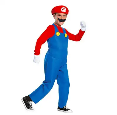Halloween Costumes - Super Mario & Police, View more