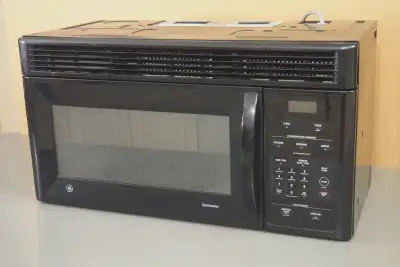 Over-The-Range GE microwave, View more