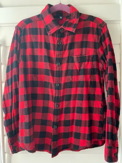 Uniqlo Kids Checked Plaid Shirt (9-10 yrs old), View more