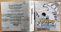 Pokemon Soul Silver Instruction Manual Booklet