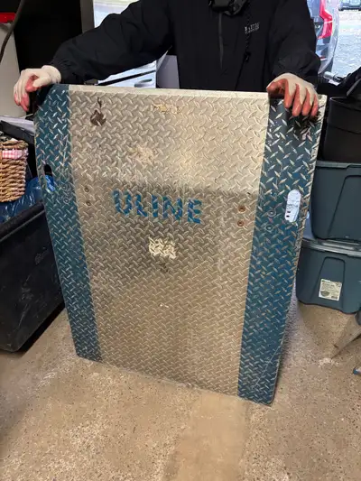 Uline truck dock plate 3’ x 4’, View more