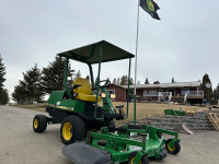 SOLD : John Deere F1145 4X4 diesel lawn tractor 
