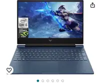 HP Victus 16.1” GeForce RTX 3050 Gaming Laptop