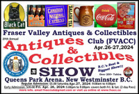Huge Vintage Antiques Collectibles Show & Sale Apr. 26-27