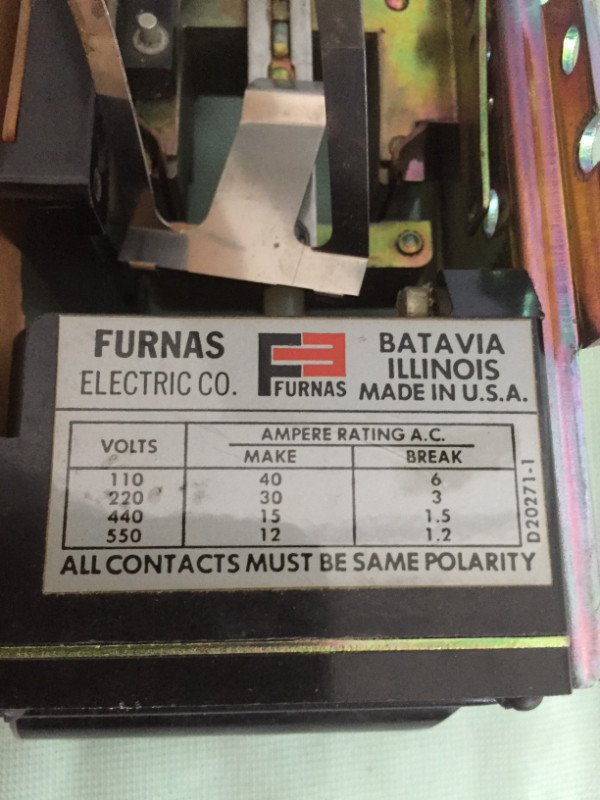 FURNAS 55BA1AF PNEUMATIC TIMING RELAY U.S.A in Other Business & Industrial in City of Toronto - Image 4