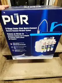 PUR 5 STAGE UNDER SINK QUICK CONNECT REVERSE OSMOIS FILTRATION