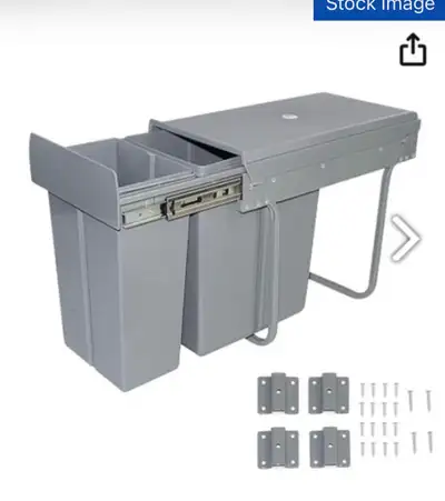 Kitchen cabinet trash can, View more