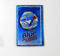1992 & 1998 Toronto Blue Jays Baseball Fold Out Pocket Schedules