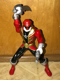 Disney Power Rangers Mega Force Red Samurai Action Figure Sword