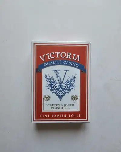 Jeu de cartes Victoria Qualité Casino NEUF NEW Victoria Casino, View more