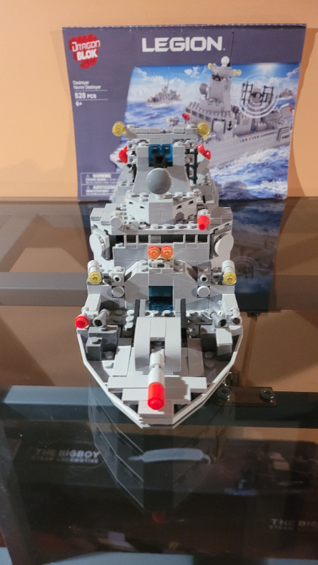 Dragon block Navire Destroyer 528 pièces dans Jouets et jeux  à Laval/Rive Nord - Image 2