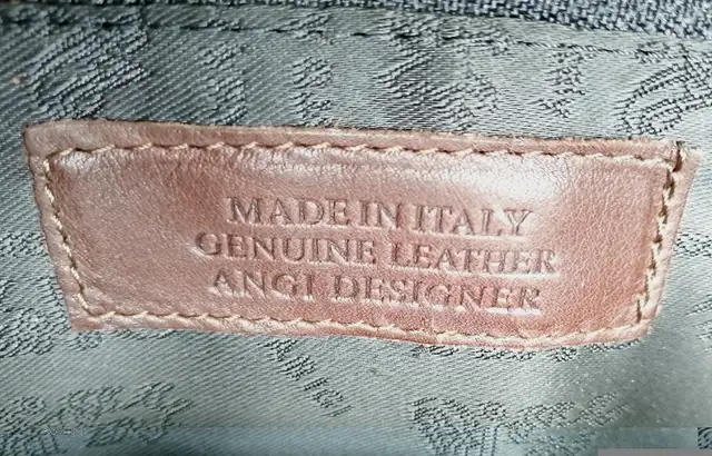 Genuine Renato Angi Italy Brown Leather medium Woman Hand Bag in Women's - Bags & Wallets in Mississauga / Peel Region - Image 6