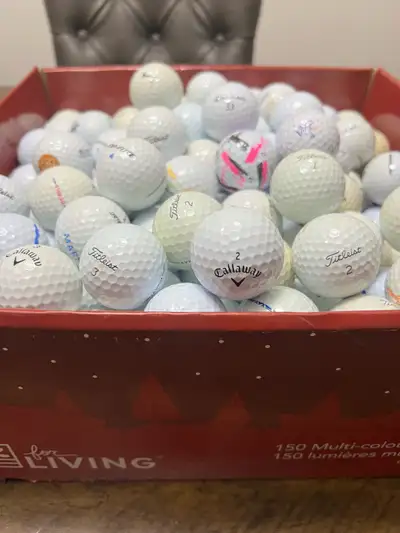 200pcs. Assorted Used Golf Balls, View more