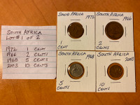 World Coins from a Wide Variety of Countries