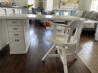 IKEA desk with chair