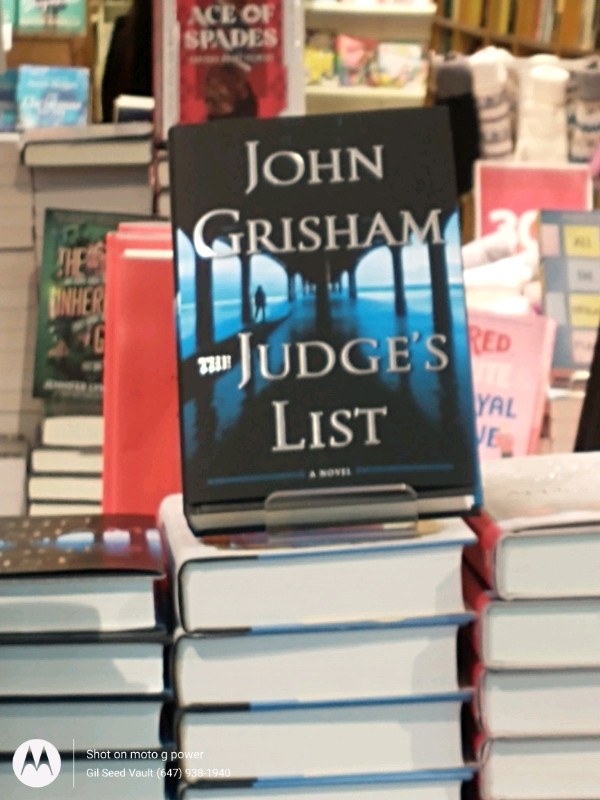 New Releases John Grisham book the Judge's List Perfect gift in Fiction in City of Toronto