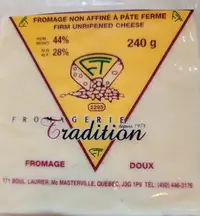 A VENDRE Route de Distribution de fromage en grain Tradition
