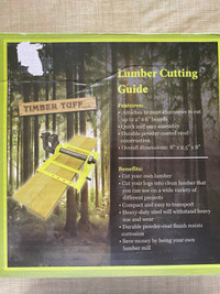 Timber Tuff Lumber Cutting Guide 