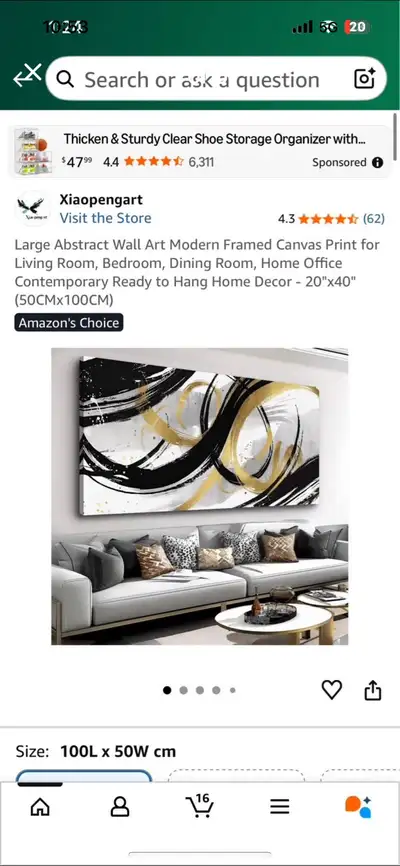 HOMIDEC Shoe Rack, View more