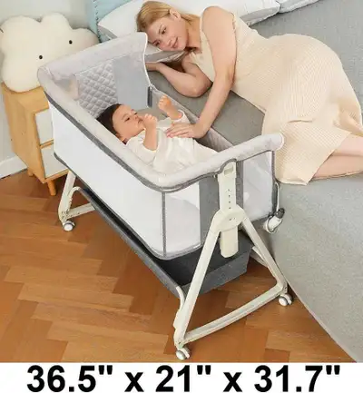 I am selling a new MEICHYUN Store portable bedside baby bassinet, still in its original packaging. T...