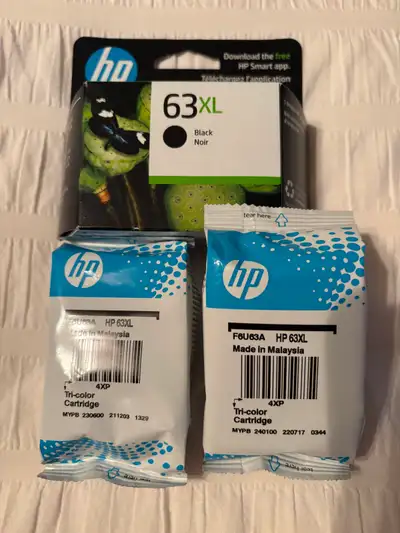 HP Printer Cartridges 63XL, View more