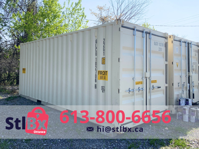 Sale in Ottawa: New 20' Sea Can with Double Doors! in Tool Storage & Benches in Mississauga / Peel Region - Image 2