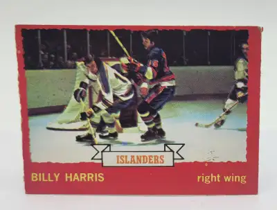 Discover the 1972-73 O-Pee-Chee Billy Harris card - a nostalgic gem from New York Islanders' history...